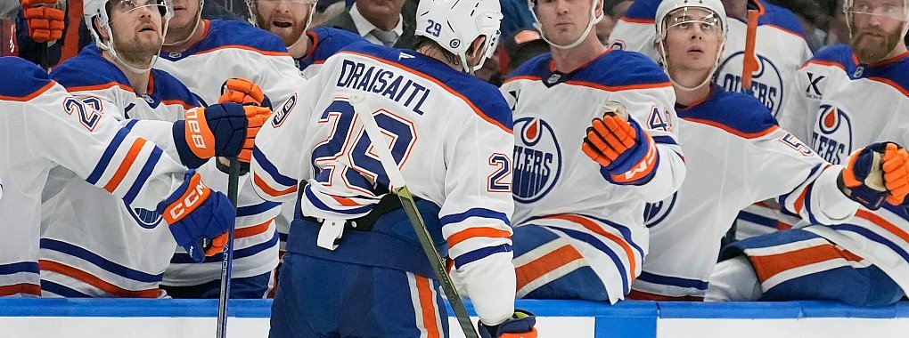 Leon Draisaitl und die Edmonton Oilers verlieren erneut. - © Chris O\\\'Meara/AP/dpa