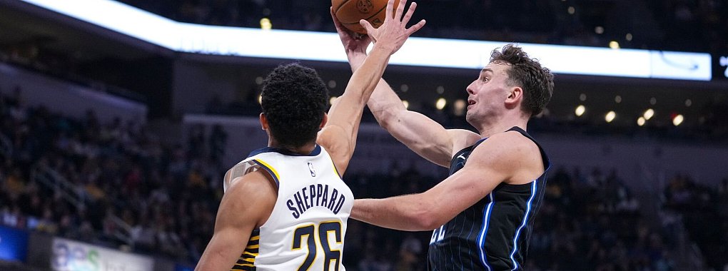 Auch 28 Punkte von Franz Wagner halfen den Orlando Magic bei den Indiana Pacers nicht. - © Michael Conroy/AP/dpa