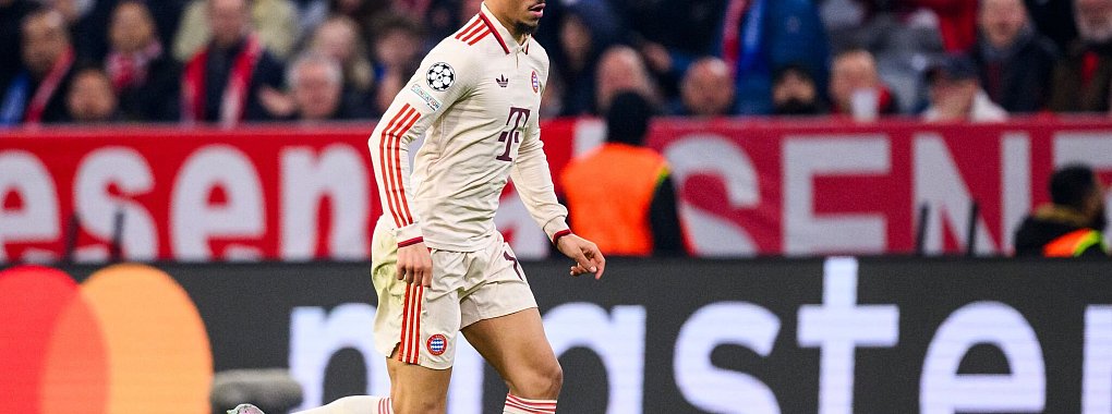 Bleibt er beim FC Bayern? Leroy Sané spielt aktuell immer. - © Tom Weller/dpa