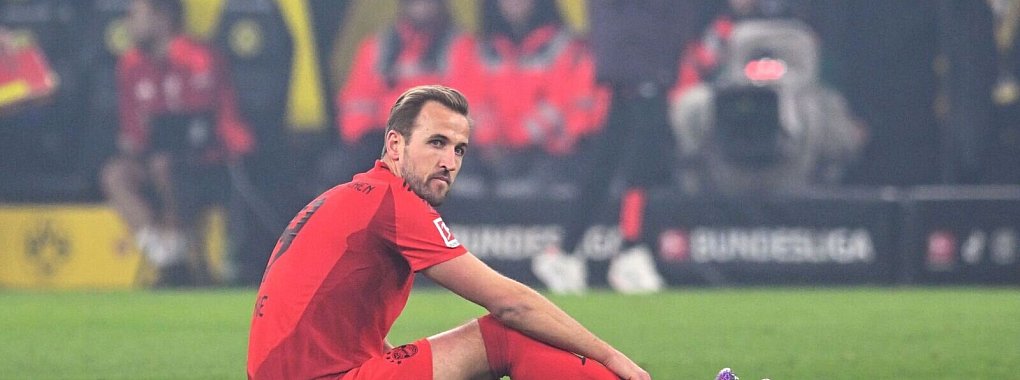 Verletzte sich beim 1:1 gegen Dortmund: Harry Kane. - © Bernd Thissen/dpa