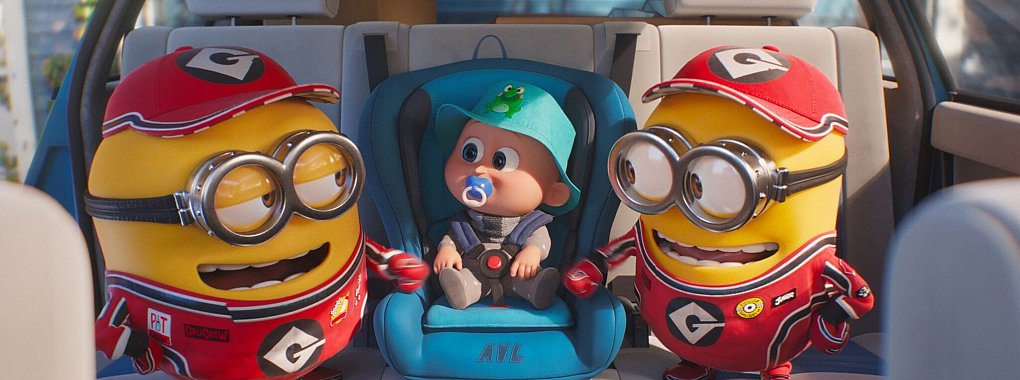 Zwei Mega-Minions mit Superkr&auml;ften sollen auf das Baby von Gru aufpassen. Ob sie das hinkriegen? - &copy; -/Illumination & Universal Picture/dpa