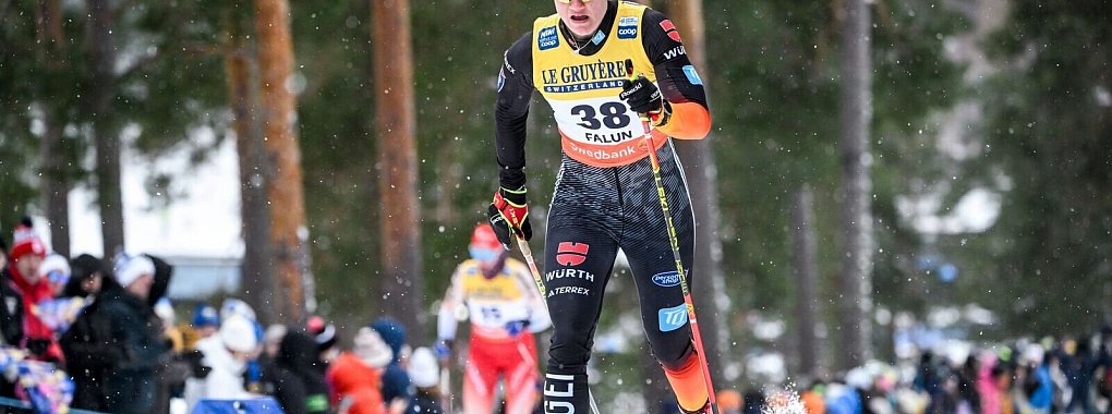 Derzeit stark in Form: Teamsprint-Olympiasiegerin Victoria Carl. - © Fredrik Sandberg/TT News Agency/AP/dpa