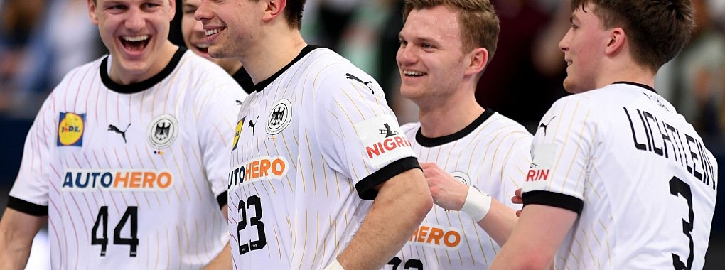 Das DHB-Team trifft in der Qualifikation f&uuml;r die EM 2026 auf &Ouml;sterreich, die Schweiz und die T&uuml;rkei. - &copy; Swen Pf&ouml;rtner/dpa