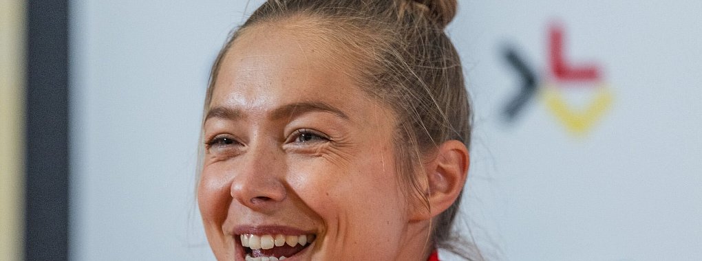 Geht fit in die EM: Sprinterin Gina L&uuml;ckenkemper. - &copy; Oliver Weiken/dpa