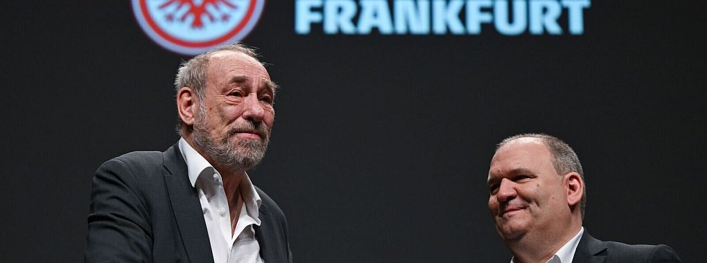 Mathias Beck (r) tritt die Nachfolge von Peter Fischer an. - © Arne Dedert/dpa