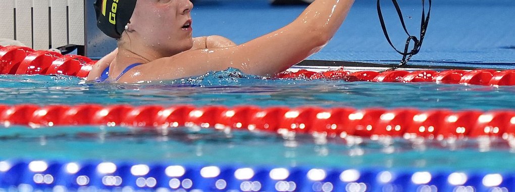 Isabel Gose schnappt sich in Budapest eine Medaille. - © Marcus Brandt/dpa