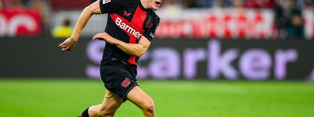 Leverkusens Florian Wirtz erzielte das &laquo;Tor des Jahres 2023&raquo;. - &copy; Tom Weller/dpa