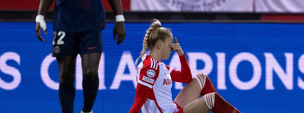 Die Enttäuschung bei den Bayern-Frauen sitzt tief. - © Sven Hoppe/dpa