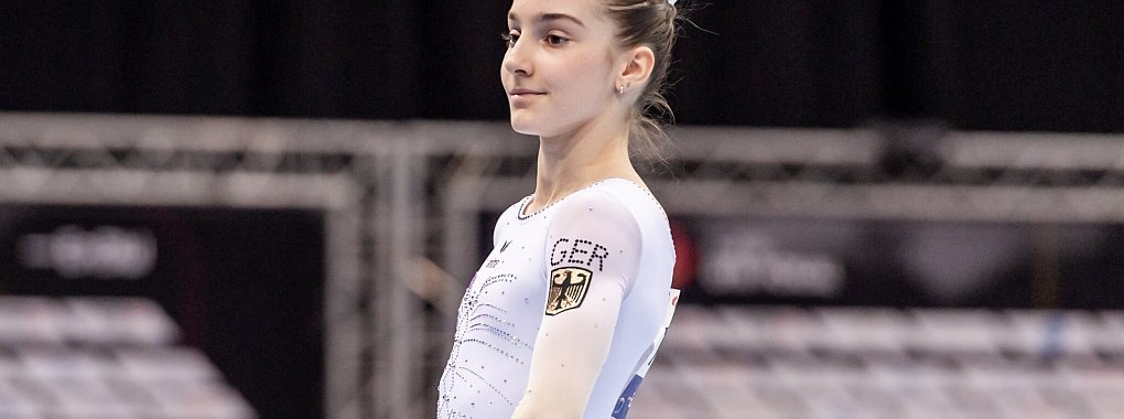 Wurde EM-Vierte am Stufenbarren: Helen Kevric. - &copy; Sandy Dinkelacker/Eibner-Pressefoto/dpa/Archivbild