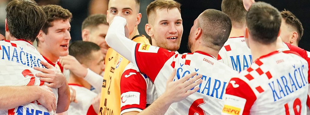 Es war die erste gro&szlig;e &Uuml;berraschung: Die Gala der Kroaten zum EM-Start war so nicht zu erwarten. - &copy; Uwe Anspach/dpa