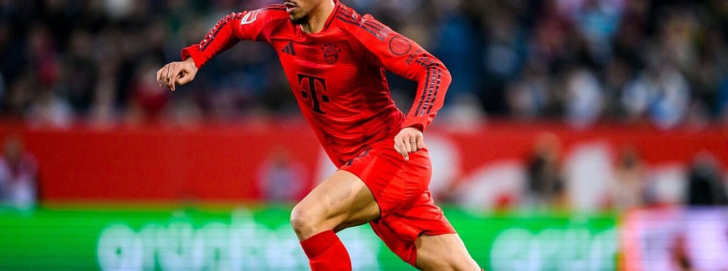 Leroy Sané empfiehlt sich gerade mit Toren und Topleistungen für einen neuen Bayern-Vertrag. - © Tom Weller/dpa