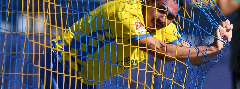 Braunschweigs Rayan Philippe traf gegen Fürth doppelt. - © Swen Pförtner/dpa