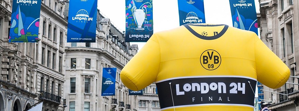 Borussia Dortmund will in London die Champions League gewinnen. - &copy; Tom Weller/dpa