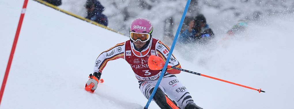 Für Linus Straßer hat es in Val d\\\'Isere nicht gereicht. - © Marco Trovati/AP/dpa