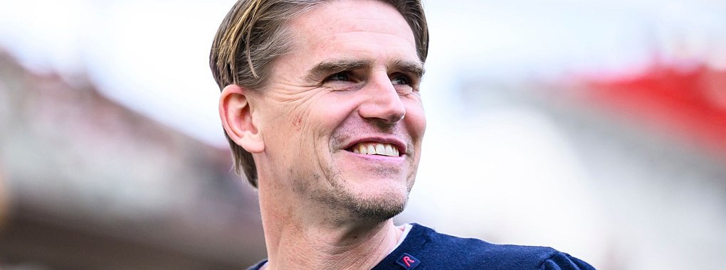 Freut sich auf Testspiel: Bayerns Sportdirektor Christoph Freund. - &copy; Tom Weller/dpa