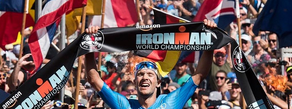 Lange schafft es erneut - und gewinnt nach 2017 und 2018 ein drittes Mal die Ironman-WM. - © Ronit Fahl/Zuma Press/dpa