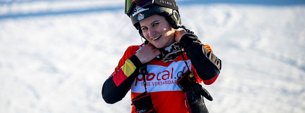 Ramona Hofmeister ist seit Jahren die Vorzeigeathletin des deutschen Snowboard-Teams. - © David Inderlied/dpa