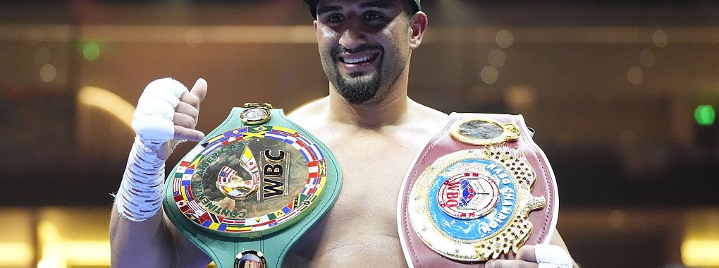 Der deutsche Boxer Agit Kabayel feiert den n&auml;chsten Erfolg (Archiv). - &copy; Nick Potts/PA Wire/dpa
