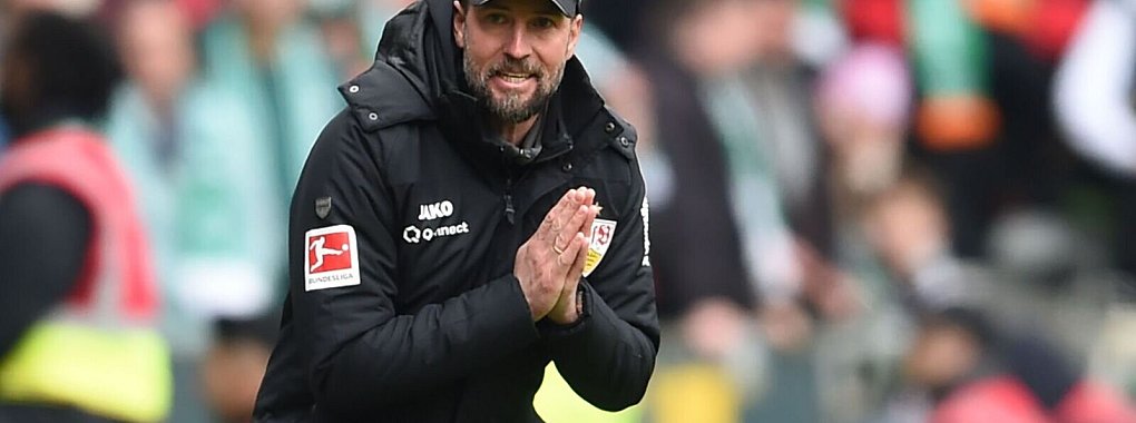 Stuttgarts Trainer Sebastian Hoene&szlig; hat beim VfB noch einen Vertrag bis zum Sommer 2027. - &copy; Carmen Jaspersen/dpa