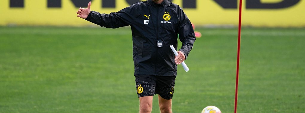 BVB-Trainer Edin Terzic ist vor dem Champions-League-Finale gegen Real zuversichtlich. - &copy; Marius Becker/dpa