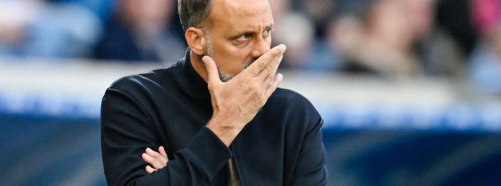 Hoffenheim und Trainer Pellegrino Matarazzo kassierten gegen Bremen die vierte Liga-Niederlage in Serie. - © Uwe Anspach/dpa