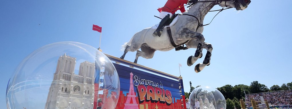 Christian Kukuk kassierte mit Checker vier Strafpunkte. - &copy; Rolf Vennenbernd/dpa