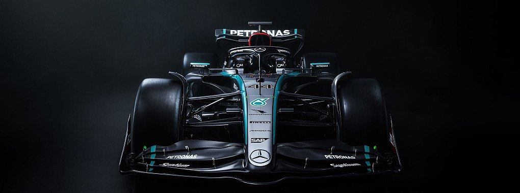 Mercedes präsentiert seinen neuen Formel-1-Boliden AMG F1 W15 E. - © Mercedes/Handout/PA Media/dpa
