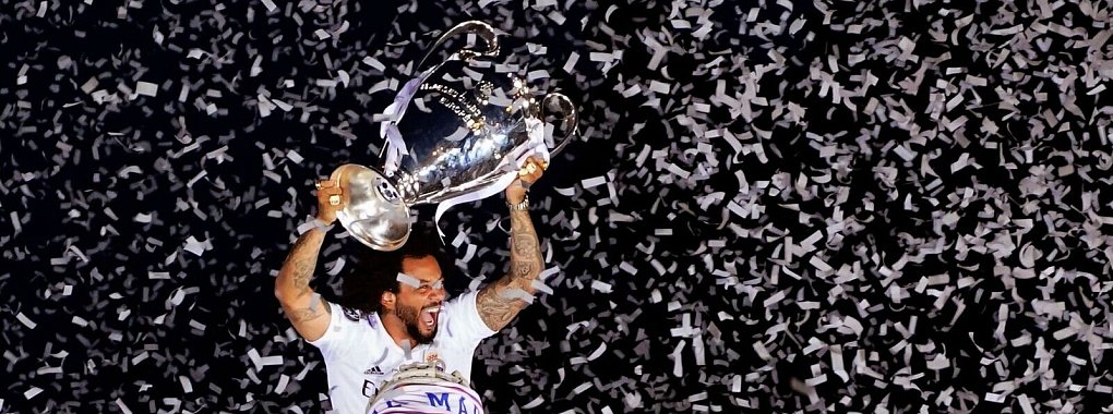 Fünfmal gewann Marcelo mit Real Madrid die Champions League. - © Andrea Comas/AP/dpa
