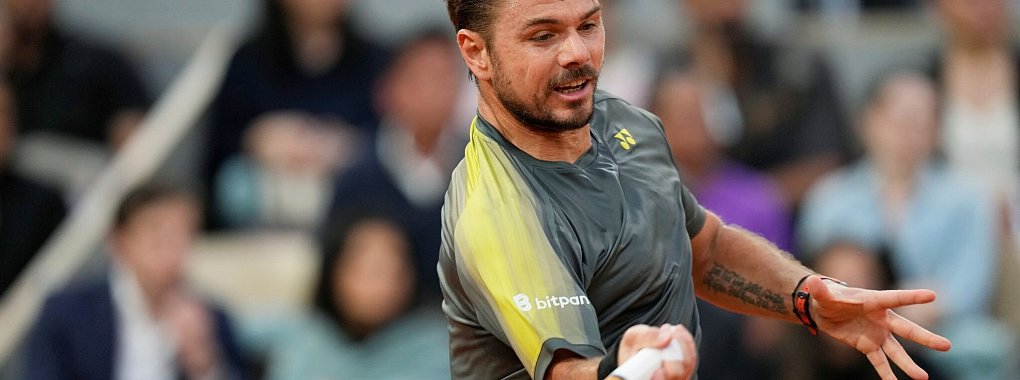 Der Schweizer Stan Wawrinka in Aktion bei den French Open. - &copy; Thibault Camus/AP/dpa