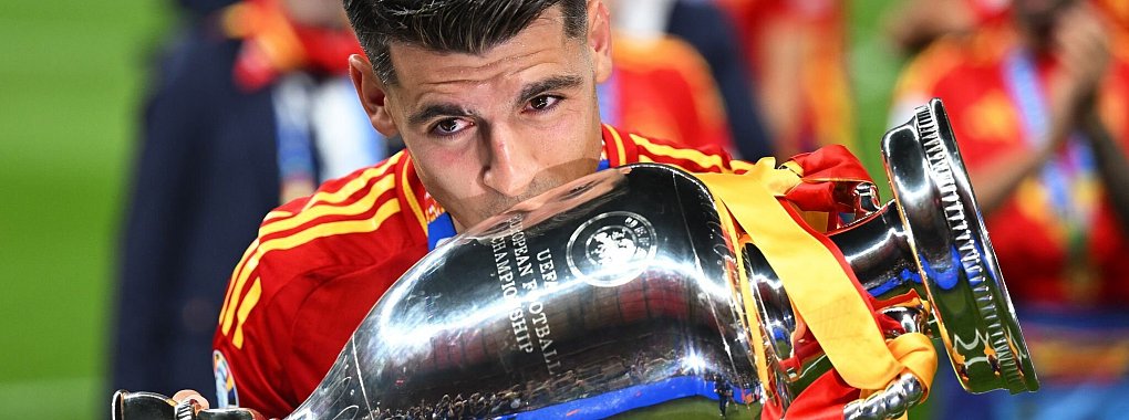 Der Gewinn der Fu&szlig;ball-EM trug nach Angaben von &Aacute;lvaro Morata zur Besserung seiner gesundheitlichen Situation bei. - &copy; Robert Michael/dpa