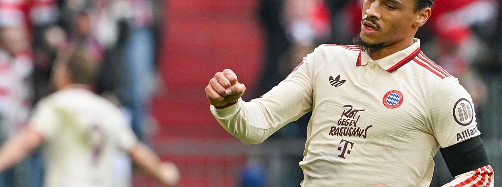 Traf doppelt gegen den FC St. Pauli: Leroy Sané. - © Peter Kneffel/dpa