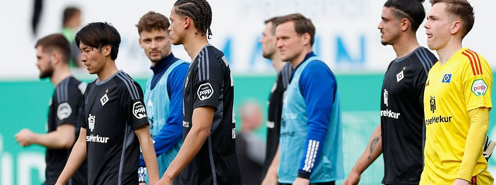 Nach dem Unentschieden in Fürth droht der HSV erneut den Aufstieg zu verpassen. - © Heiko Becker/dpa