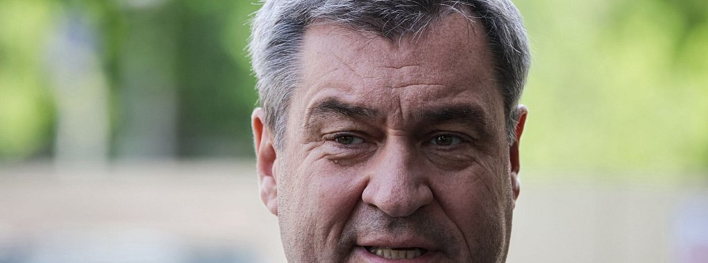 Bayerns Ministerpr&auml;sident Markus S&ouml;der war in Ina M&uuml;llers Late-Night-Show zu Gast. - &copy; Hannes P Albert/dpa