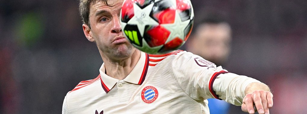 Mehr Bayern geht praktisch nicht: Thomas Müller. - © Sven Hoppe/dpa