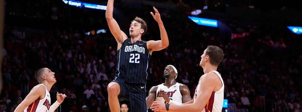 Starker Saisonstart: Franz Wagner und die Orlando Magic. - © Wilfredo Lee/AP/dpa