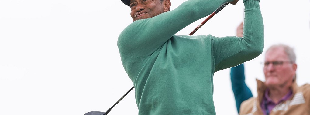 Denkt nicht an einen R&uuml;cktritt vom Golfsport: Tiger Woods. - &copy; Steve Welsh/PA Wire/dpa