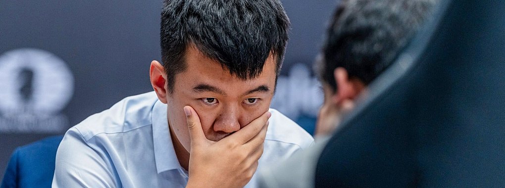 Schach-Weltmeister Ding Liren hält seine Chancen auf die Titelverteidigung aufrecht. - © Seshadri Sukumar/ZUMA Press Wire/dpa