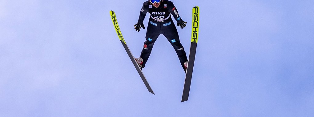 Felix Hoffmann war in Willingen bester Deutscher. - © David Inderlied/dpa