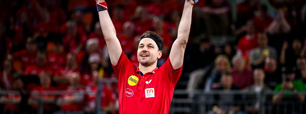 Timo Boll erreichte beim WTT-Turnier in Doha das Finale. - &copy; Tom Weller/dpa/Archivbild