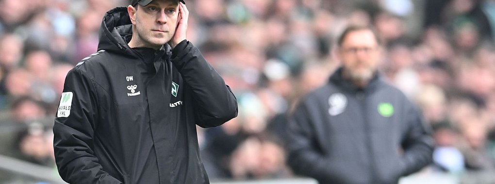 Ole Werner kann mit Werder Bremen einfach nicht mehr gewinnen. - © Carmen Jaspersen/dpa