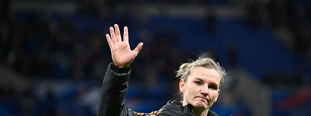 Alexandra Popp nimmt Abschied vom deutschen Fußball-Nationalteam. - © Sebastian Gollnow/dpa
