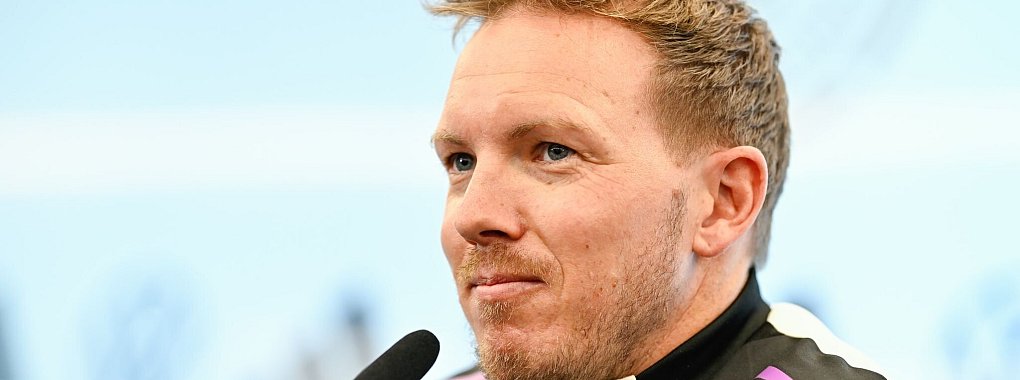 Nagelsmann äußert sich mit Humor zur Aufregerszene bei der EM. - © Uwe Anspach/dpa