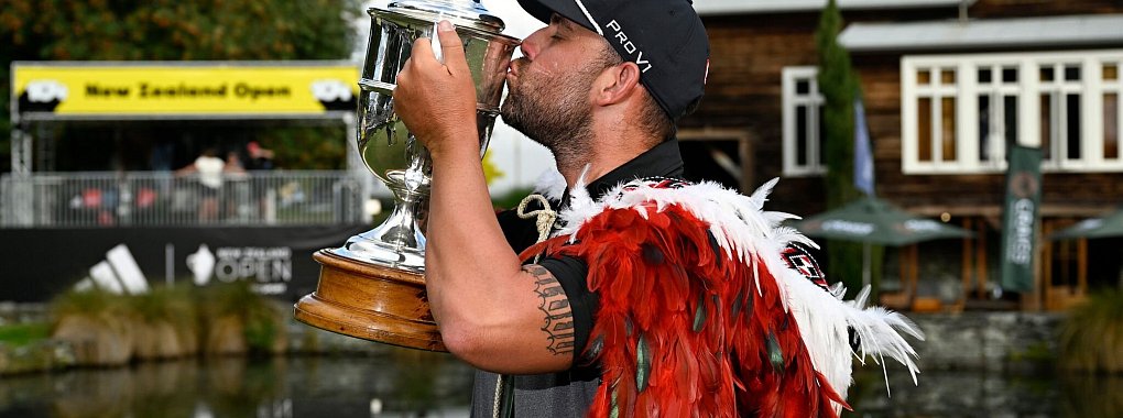 Golfprofi und Ex-Rocker Ryan Peake hat sich für die 153. British Open qualifiziert. - © Andrew Cornaga/PHOTOSPORT/AAP Image/dpa