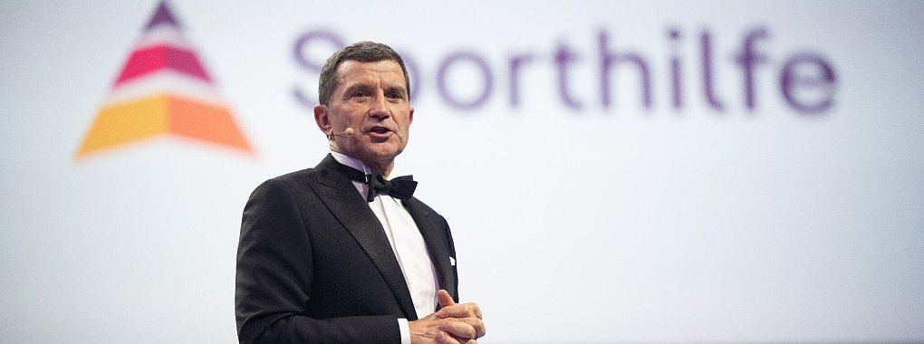 Sporthilfe-Chef Thomas Berlemann begrüßt den Entwurf zum neuen Sportfördergesetz. - © Sebastian Gollnow/dpa