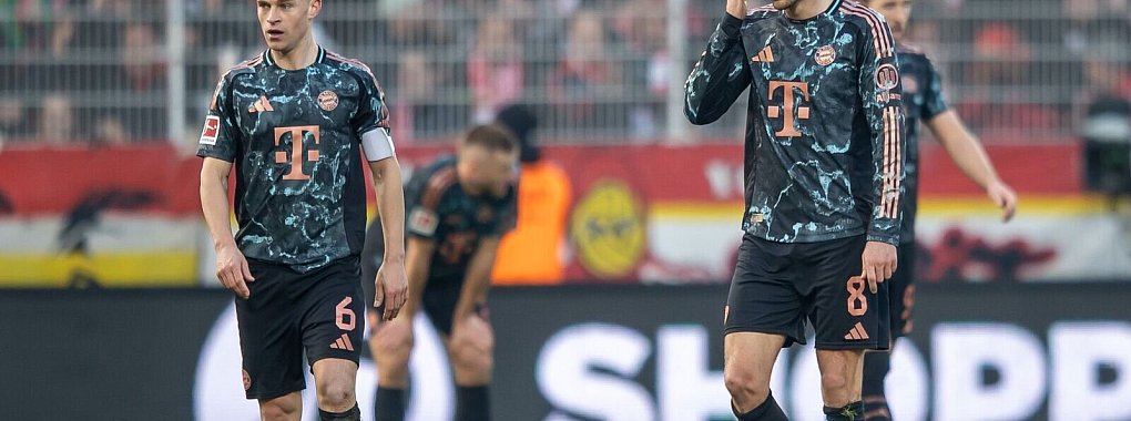Glaubt nicht an zitternde Münchner: Joshua Kimmich (l). - © Andreas Gora/dpa