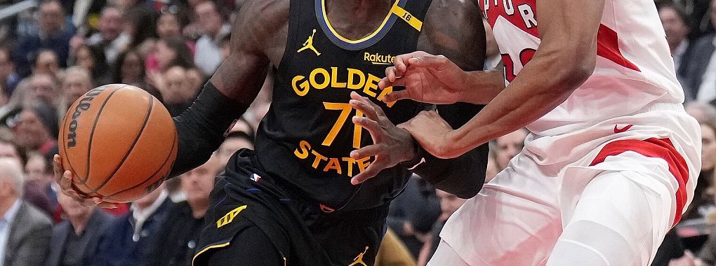 Schröder und die Warriors kommen nicht in Schwung. - © Nathan Denette/The Canadian Press via AP/dpa
