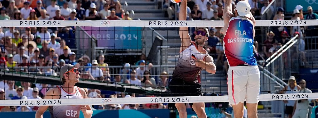 Die Deutschen wollen eine Medaille holen. - &copy; Robert F. Bukaty/AP