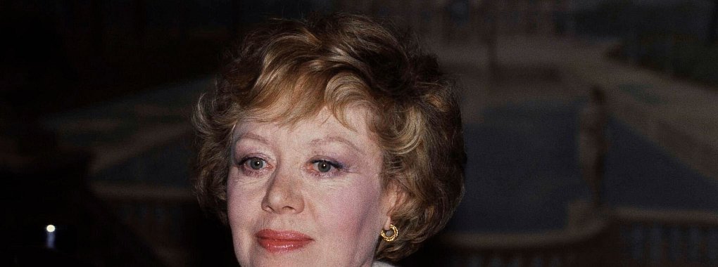 Die Schauspielerin Glynis Johns im September 1982 in New York. - &copy; Carlos Rene Perez/AP/dpa