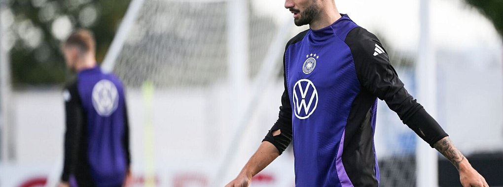 Tim Kleindienst hat gute Chancen, erstmals für Deutschland zu spielen. - © Armin Weigel/dpa