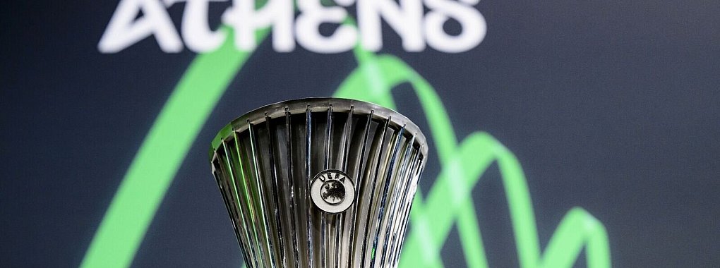 Im Endspiel der Conference League treffen Olympiakos Pir&auml;us und der AC Florenz aufeinander. - &copy; Jean-Christophe Bott/KEYSTONE/dpa